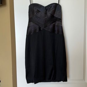BCBG Maxazria Strapless Mini Cocktail Dress